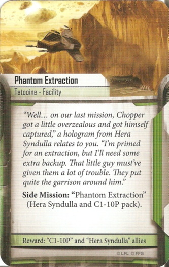 Hera Syndulla and C1-10P card: /images/greenSideMissions/Phantom Extraction.jpg